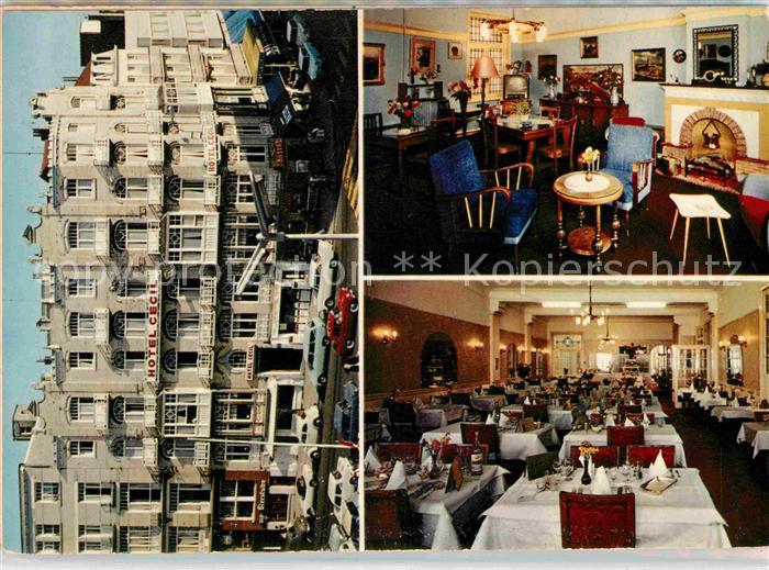 Zoute Knokke Hotel Cecil Doppelkarte