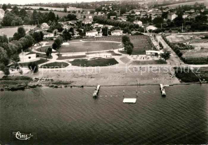 Jassans-Riottier sur la Saone Camping Fliegeraufnahme