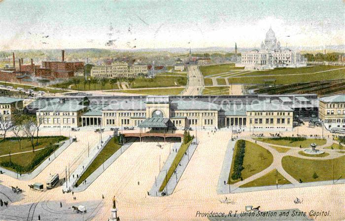 Providence Rhode Island Bahnhof