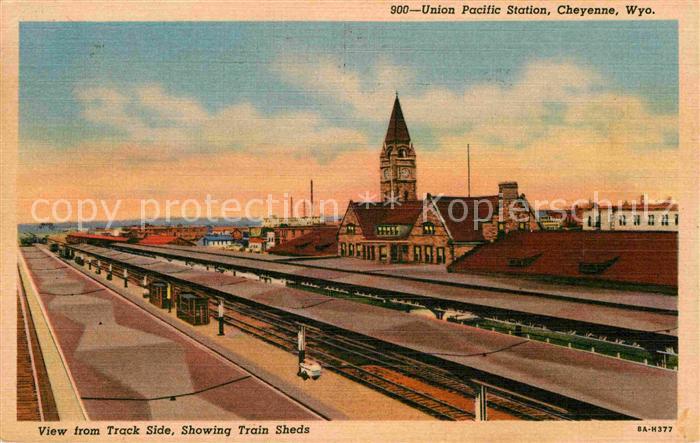 Cheyenne Wyoming Bahnhof