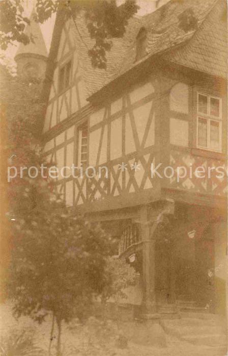 Bacharach Rhein Fachwerkhaus Alter Posthof