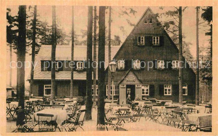 Altenberg Erzgebirge Historische Waldschaenke