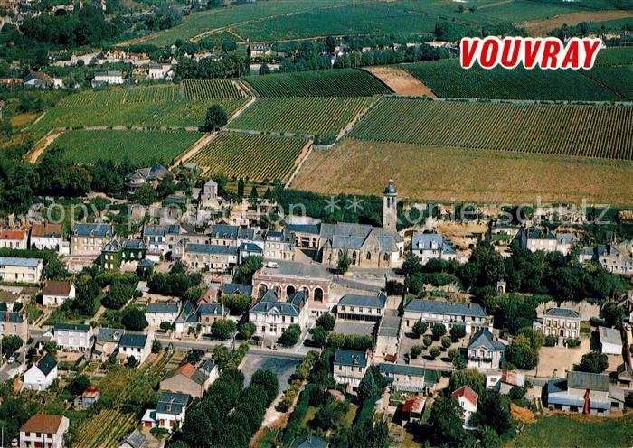 Vouvray Indre-et-Loire Fliegeraufnahme
