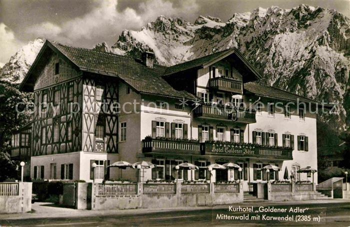 Mittenwald Karwendel Tirol Kurhotel Goldener Adler