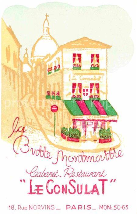 Paris Restaurant Le Consulat