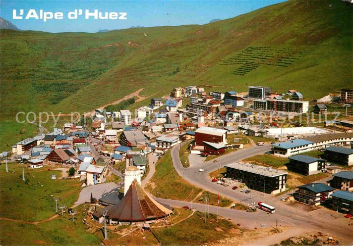 Huez Fliegeraufnahme