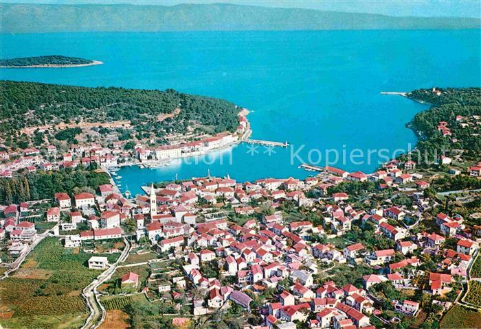 Jelsa Kroatien Fliegeraufnahme