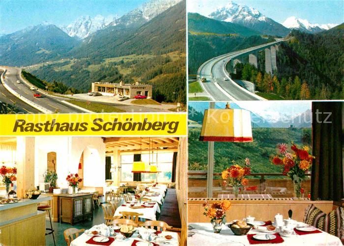 Tirol Region Rasthaus Schoenberg an der Brennerautobahn