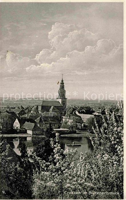 Crossen Oder Partie am Fluss