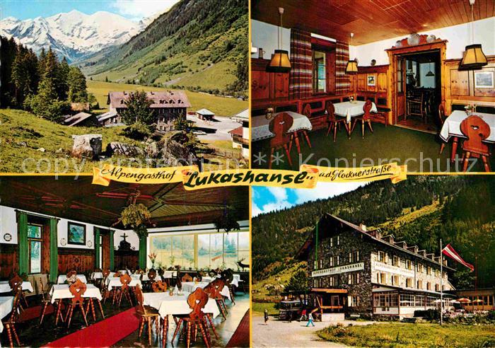 Fusch Grossglocknerstrasse Ferleiten Alpenhotel Lukashansl