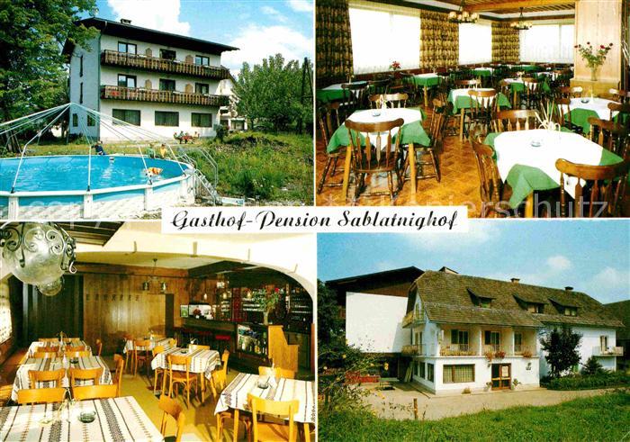 Eberndorf Gasthaus Pension Sablatnighof