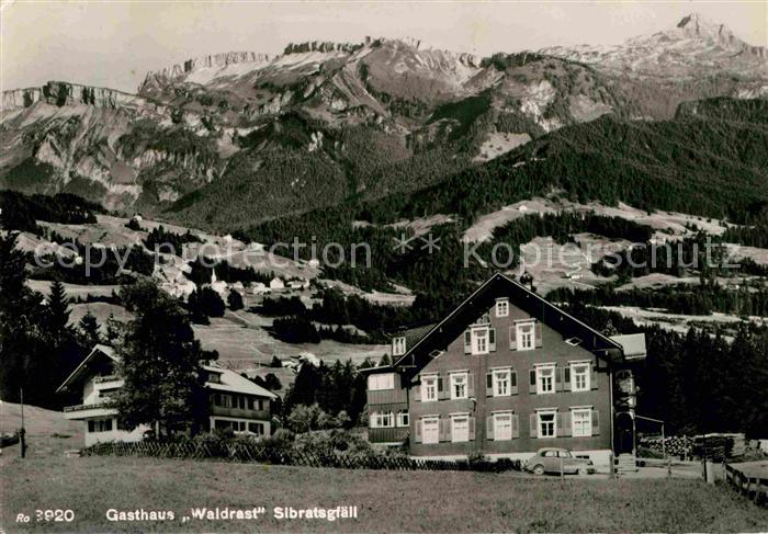 Sibratsgfaell Vorarlberg Gasthaus Waldrast
