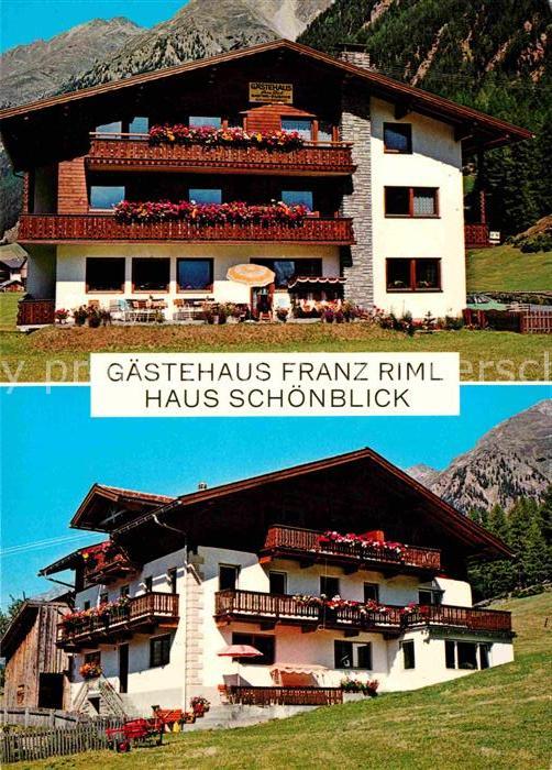 Soelden oetztal Gaestehaus Franz Riml Haus Schoenblick