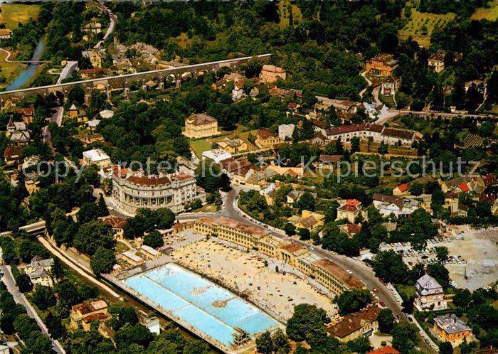 Baden Wien Fliegeraufnahme Kurhotel Esplanade