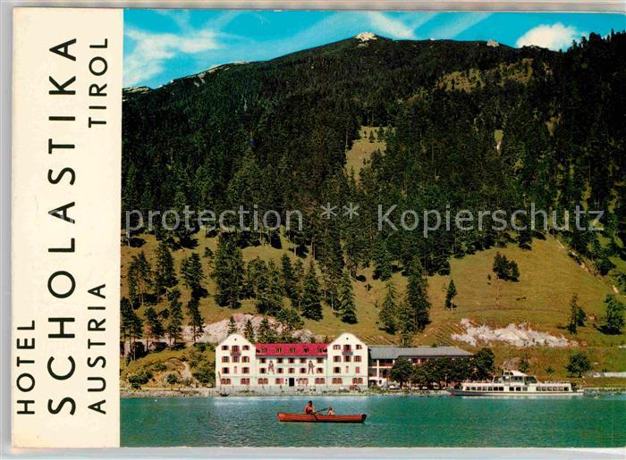 Achenkirch Hotel Scholastika Doppelkarte