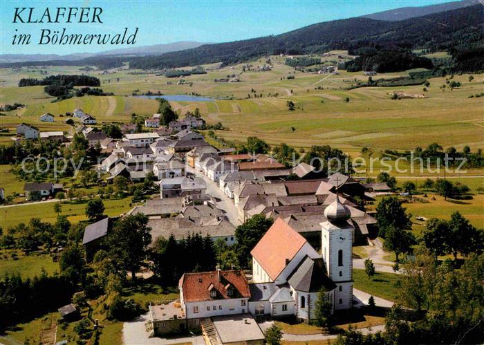 Klaffer Hochficht im Muehlviertel Fliegeraufnahme