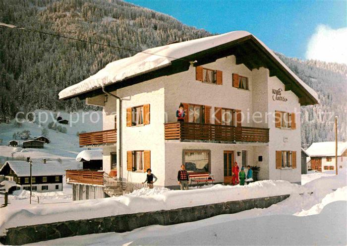 Gortipohl St Gallenkirch Vorarlberg Haus Sattler