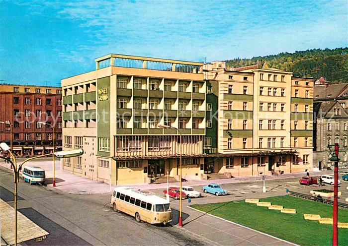 Decin Boehmen Ortspartie Grand-Hotel