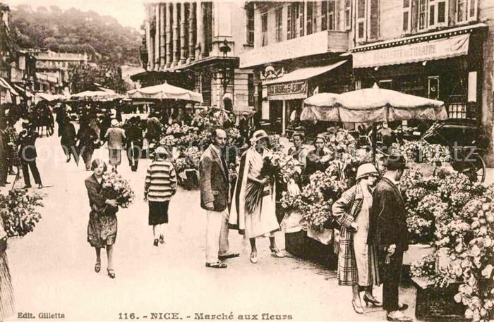 Nice Alpes Maritimes Marché aux fleurs