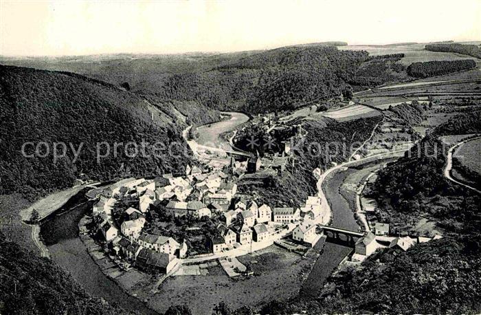 Esch-sur-Sure Fliegeraufnahme