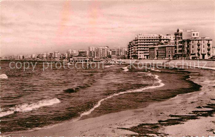 Alexandria Alexandrie Aegypten Strandpartie