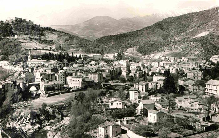 Amelie-les-Bains-Palalda Fliegeraufnahme