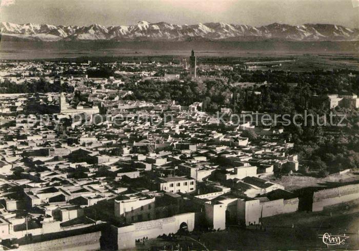 Marrakech Marrakesch Fliegeraufnahme
