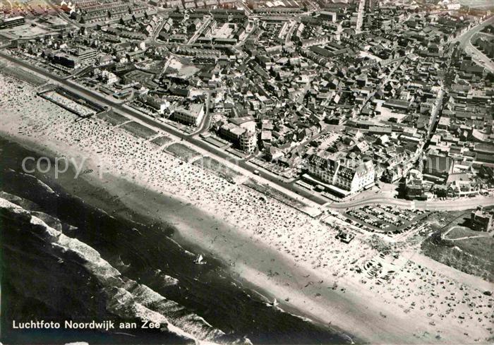Noordwijk aan Zee  Fliegeraufnahme Strand