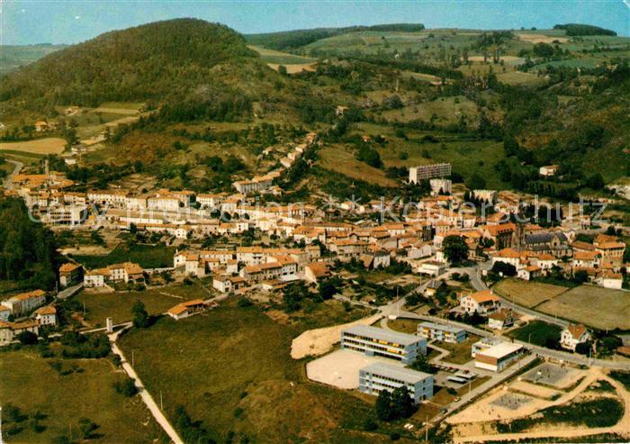 Saint-Just-en-Chevalet Fliegeraufnahme