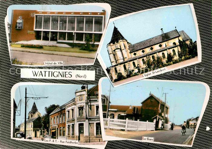 Wattignies Gare Eglise Rue-Faidherbe