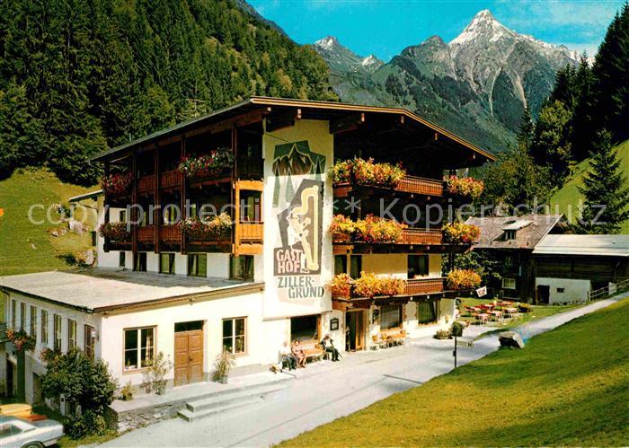 Mayrhofen Zillertal Alpengasthof Zillergrund