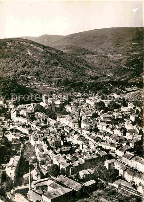 Saint-Pons-de-Thomieres 34 Herault Fliegeraufnahme