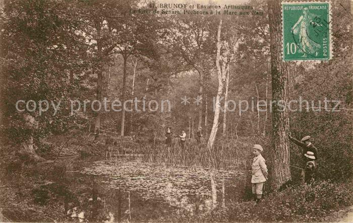 Brunoy Foret Senart Pecheurs Mare aux Rais