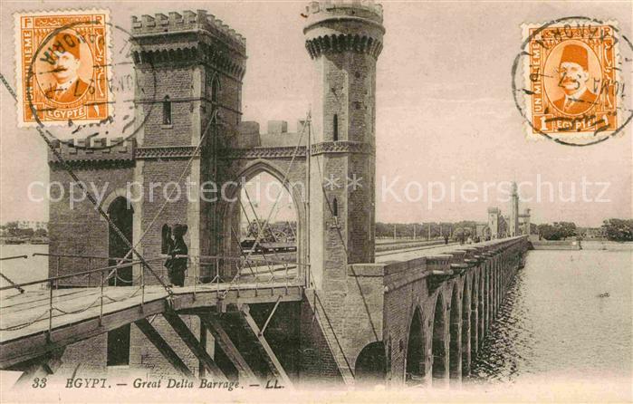 Egypte Great Delta Barrage