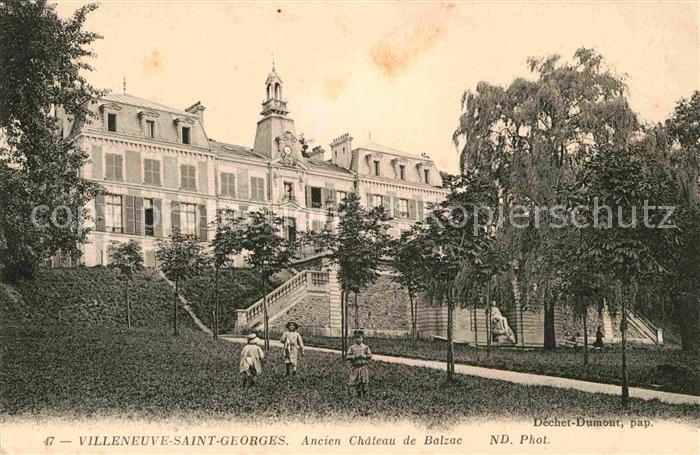 Villeneuve-Saint-Georges Ancien Chateau de Balzac