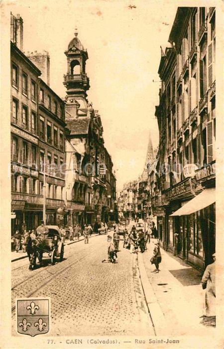Caen Rue Saint-Jean