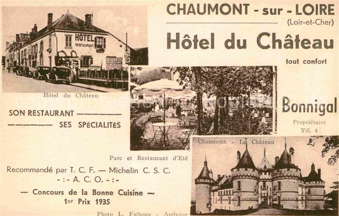 Chaumont-sur-Loire Hotel du Chateau