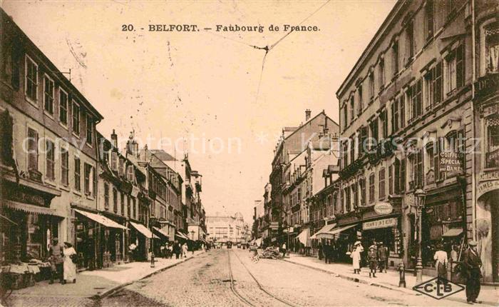 Belfort Alsace Faubourg de France