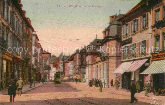 Mulhouse Muehlhausen Rue du Sauvage