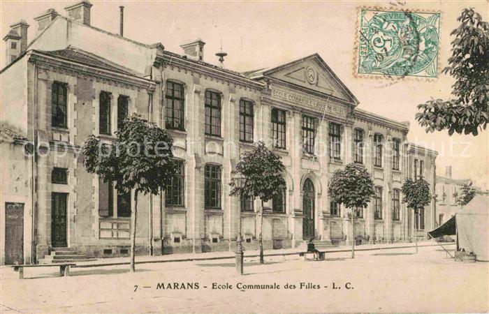 Marans Charente-Maritime Ecole Communale des Filles