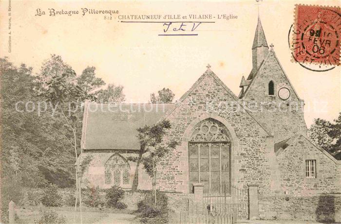 Chateauneuf-d Ille-et-Vilaine Eglise