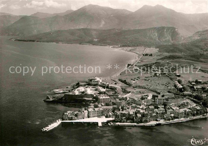Saint-Florent Haute-Corse Fliegeraufnahme