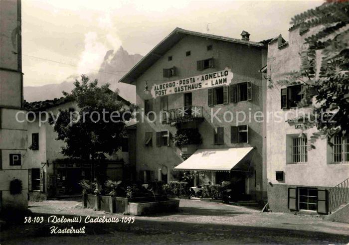 Castelrotto Kastelruth Albergo Posta