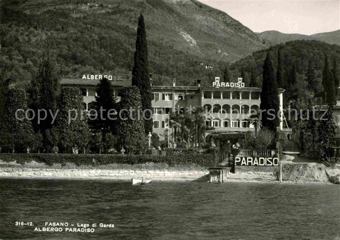 Fasano di Gardone Albergo Paradiso