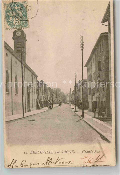 Belleville-sur-Saone Grande Rue
