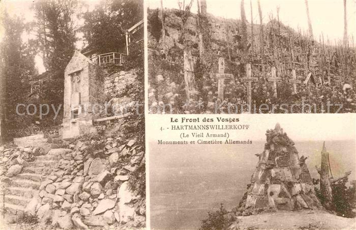 Hartmannswillerkopf Monuments Cimetiere Allemands