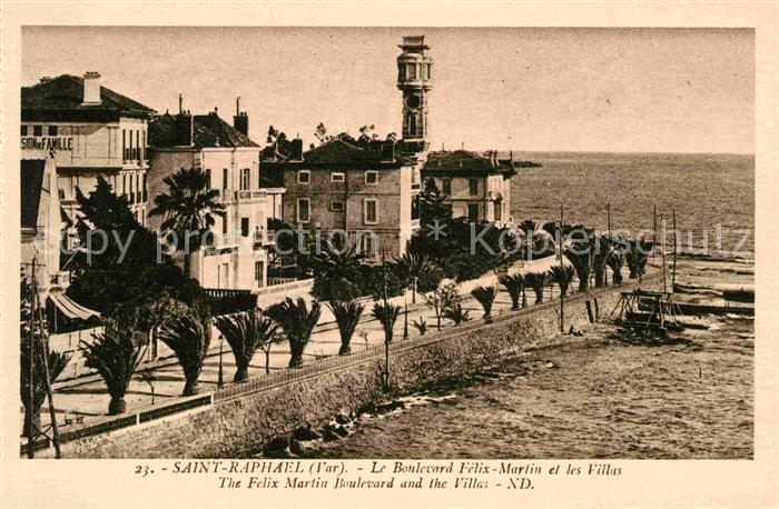 Saint-Raphael Var Boulevard Felix