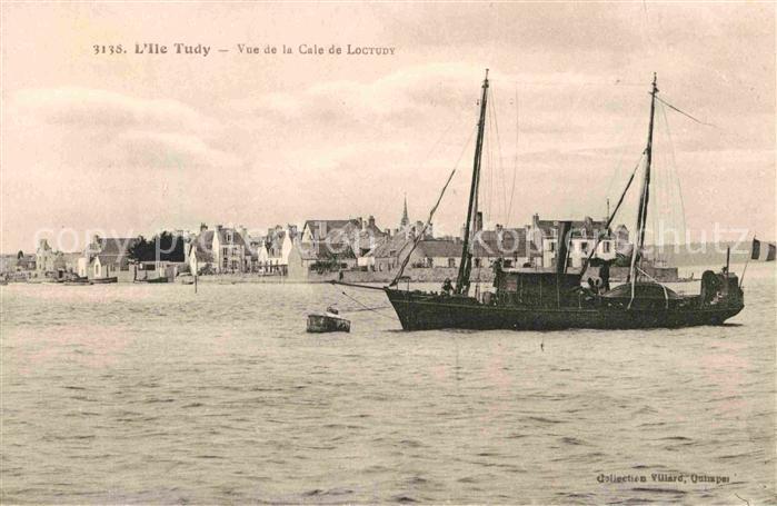 Ile-Tudy Vue de la Cale de Loctudy