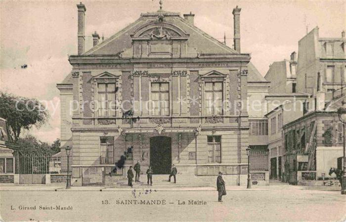 Saint-Mande Val-de-Marne La Mairie