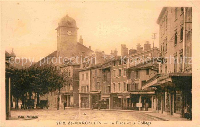 Saint-Marcellin Place et le College